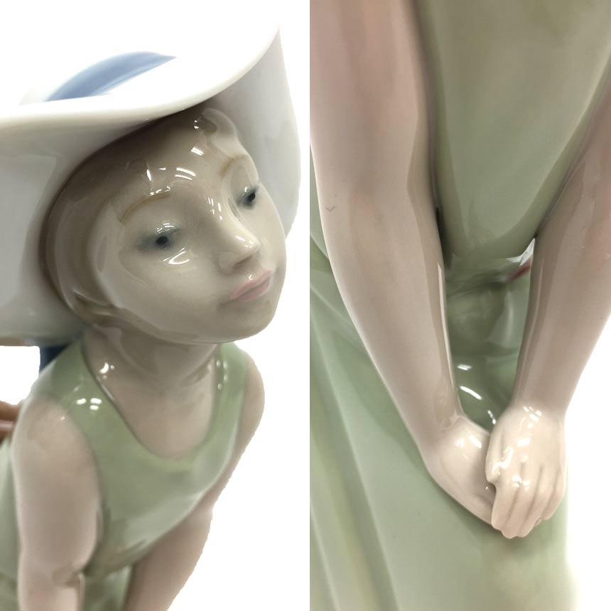 LLADRO セール リヤドロ 麦わら帽子をかぶった好奇心旺盛な LLADRO セール リヤドロ 麦わら帽子をかぶった好奇心旺盛な