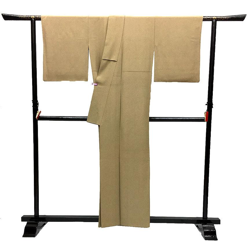 京やC043 江戸小紋三役 正絹 伝統工芸 江戸小紋 鮫小紋 仕立て上がり 