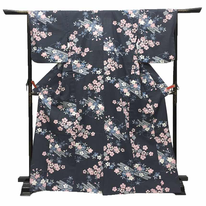 京やI501 大人の浴衣 ゆかた YUKATA ブランド浴衣 撫松庵 ぶしょうあん 