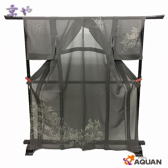 訪問着、付け下げ 京やI245 正絹 紗 訪問着 身丈162 裄69 LLサイズ 裄 ...