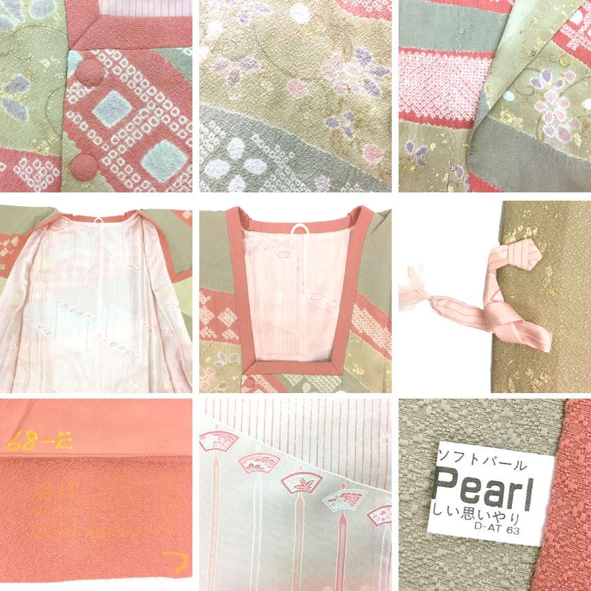 セール 京やM366 正絹 道行コート 和装コート 道行衿 丹後ちりめん