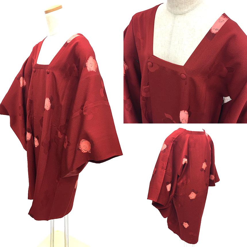 京やM404 着物コート 道行コート 和装コート 絞り染め 本しぼり