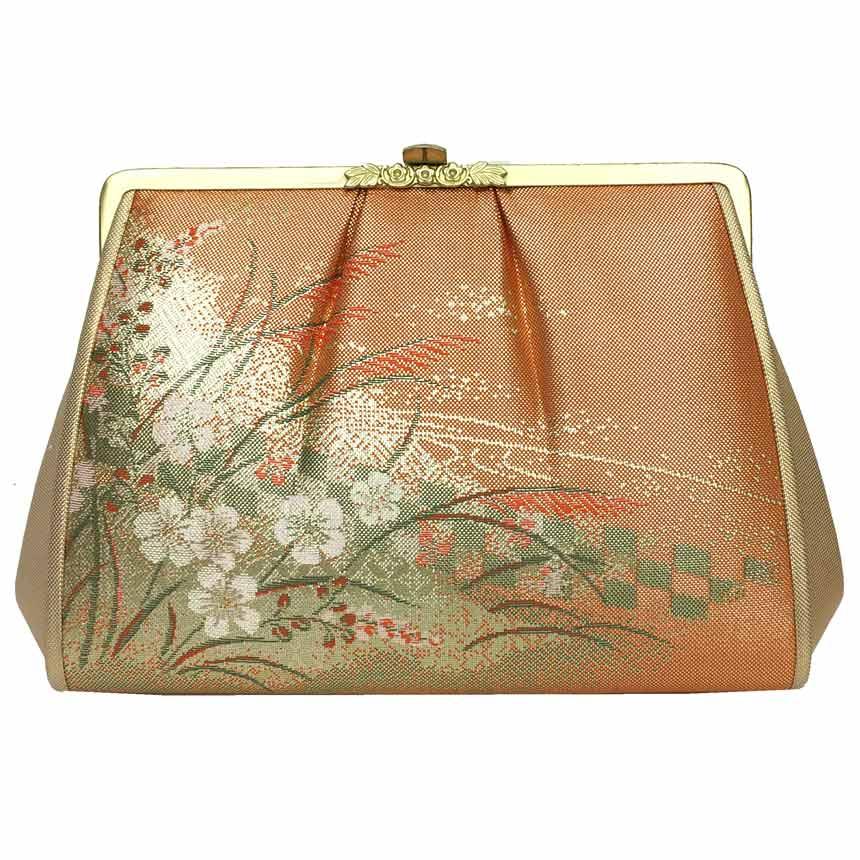 京やO206 和装バッグ 佐賀錦 ハンドバッグ クラッチバッグ 2WAY