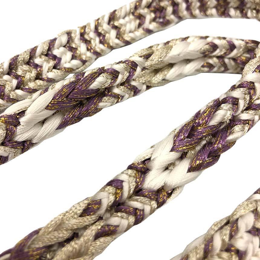 京やQ408 渡敬謹製 正絹 和装小物 帯締め 紐の渡敬 特選おびじめ 渡敬  