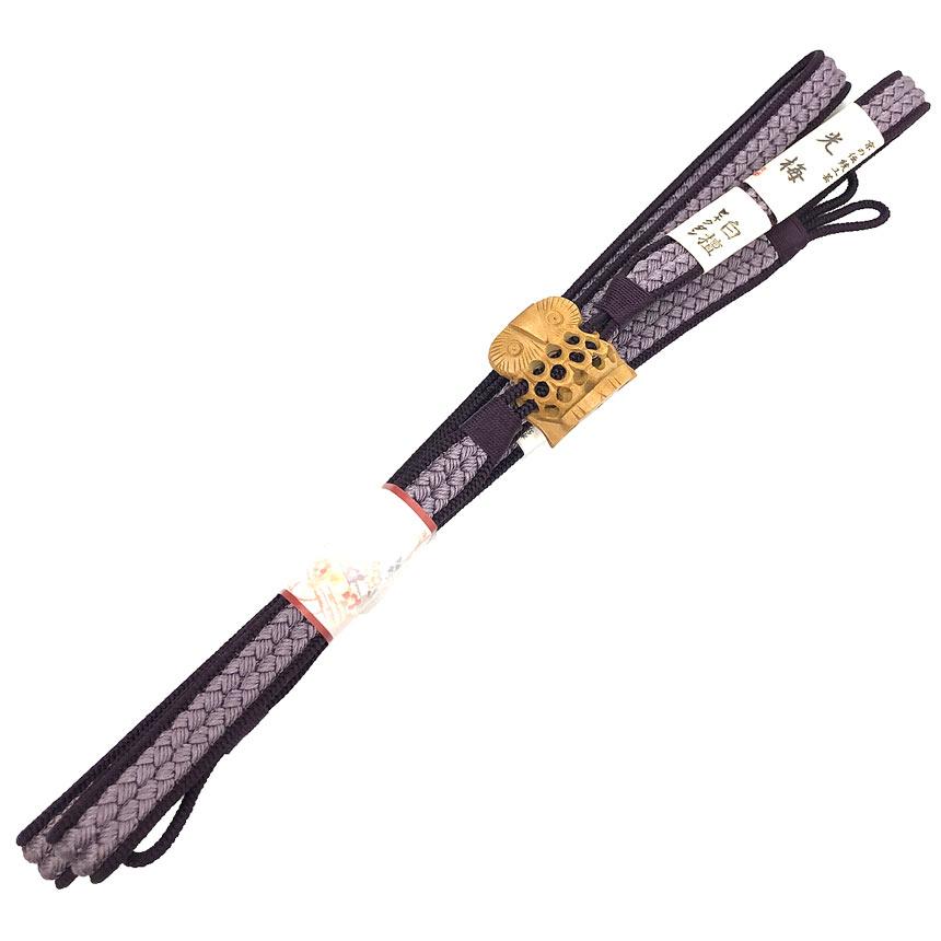 セール 京やQ457 正絹 和装小物 正絹帯締め 高級手組 伝統工芸品 京の 