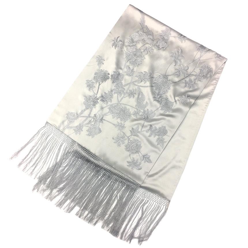 京やR115 刺繍 手刺繍 シルク100% 最高級品質 大判ショール 京やR115 刺繍 手刺繍 シルク100% 最高級品質 大判ショール