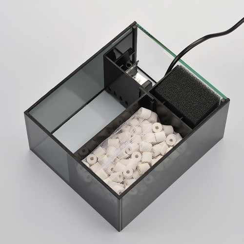 代引き手数料無料 グラステリアags アグス ブラックセットof 230 倍 倍 ストア5 オールガラスオーバーフロー水槽 小型水槽でオーバーフローシステム採用のろざい付セット 水槽 Albinofoundation Org