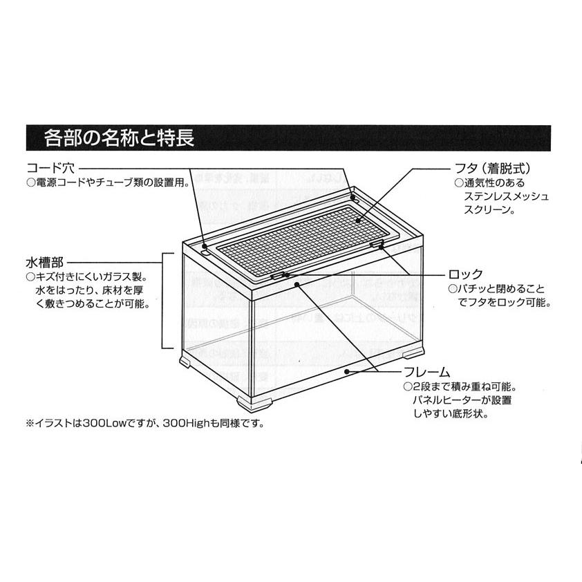 Gex エキゾテラ レプテリアホワイト300 Low アクアペットサービス ヤフー店 通販 Yahoo ショッピング
