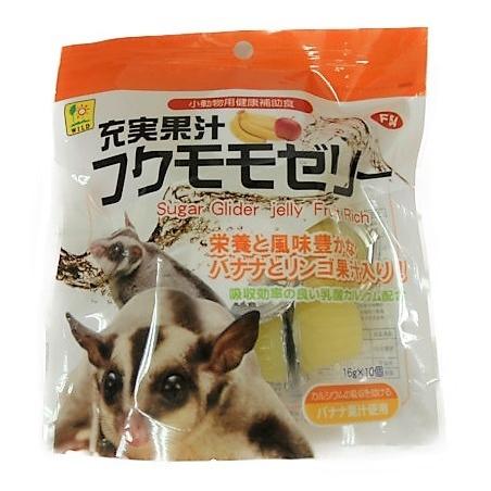 サンコー 充実果汁 フクモモゼリー フクロモモンガ おやつ 小動物 健康補助食｜aquapet