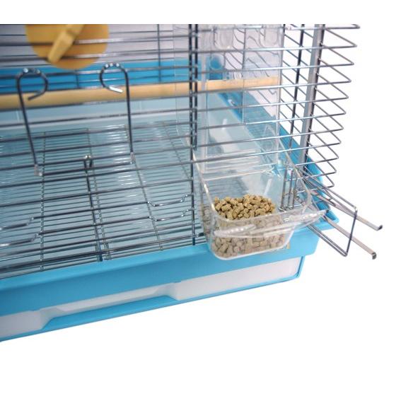 HOEI 鳥かご465オカメ　底板茶色 HOEI 鳥かご ケージ 465オカメ 底カラー ブラウン (組立サイズ