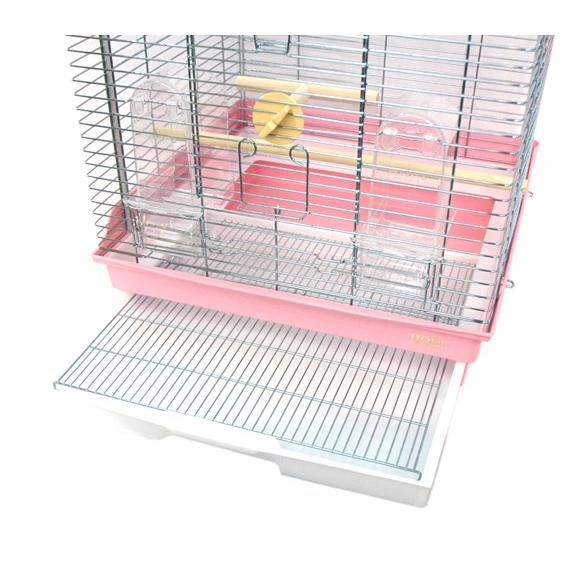 HOEI 鳥かご HOEI 465オカメ 底カラー：ブラック （組立サイズ