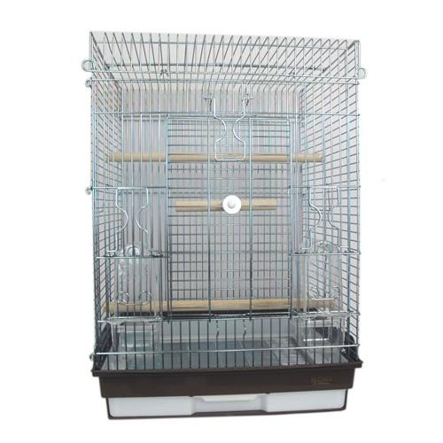 HOEI 鳥かご ケージ HOEI 465パラキート 底カラー ブラウン (組立