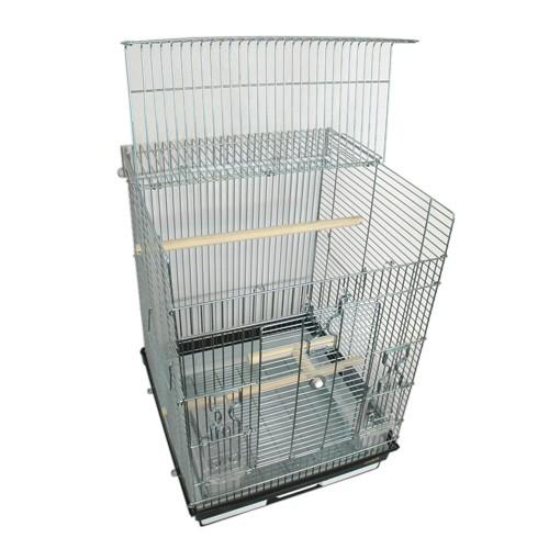 HOEI 鳥かご ケージ HOEI 465パラキート 底カラー ブラウン (組立