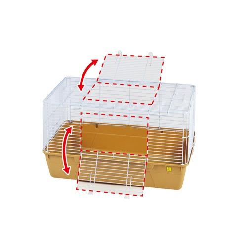 C202 サンコー シャトルマルチ R70 小動物 ラビットケージ ハリネズミ モルモット
