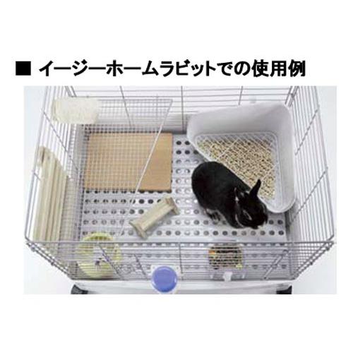 サンコー うさぎの三角トイレ IV アイボリー ウサギのコーナートイレ