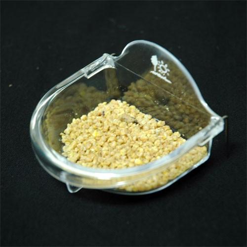 三晃商会 サンコー 浅型バード食器 (M) 小鳥のエサ入れ : アクアペット