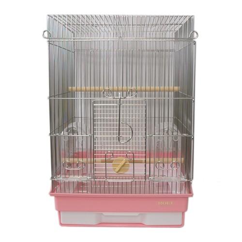 新品未使用  HOEI  35  手のり  底色ピンク HOEI 鳥かご ケージ HOEI 35手のりG 底カラー ピンク 送料無料