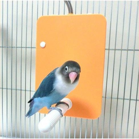 小鳥・寄り添いヒーター　Ｌサイズ マルカン ほっととり暖 寄りそい ヒーター L サイズ & 鳥たちの寝床
