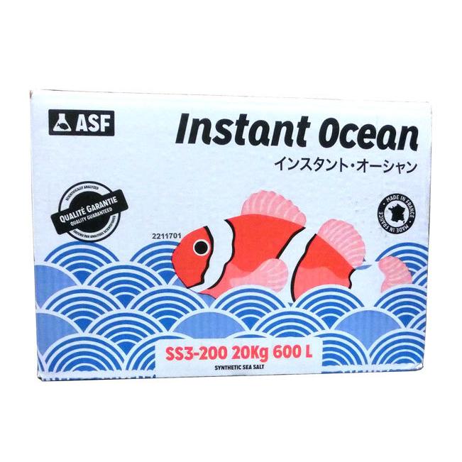 人工海水 SS3-200 インスタントオーシャン20kg(600L:箱入り)200Lx3個入り ※同梱不可 ※沖縄県は別途送料加算|aquapet|02