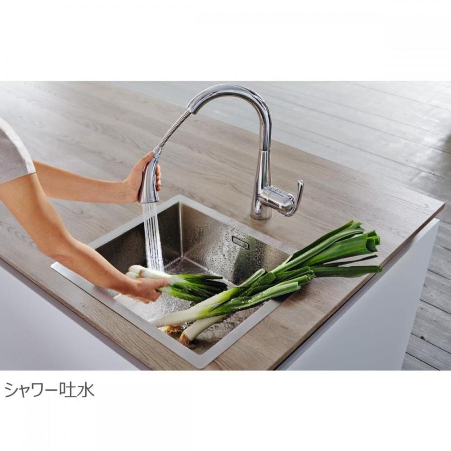 JP306201 グローエ GROHE ゼドラ シングルレバーキッチン混合栓