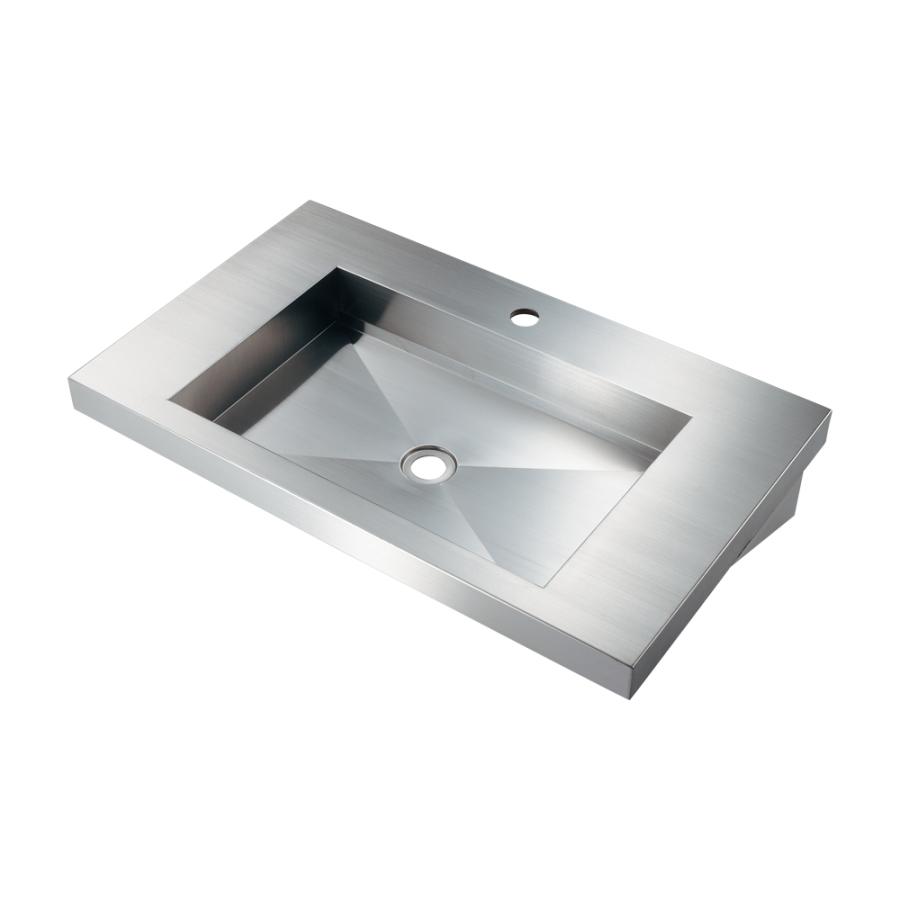 カクダイ（KAKUDAI） 493-359 ステンレス壁掛洗面器 鉄穴（かんな