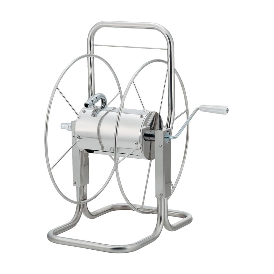 園芸用品 GYP0327 ストロングリール ホースリール ホース先端噴霧器付き