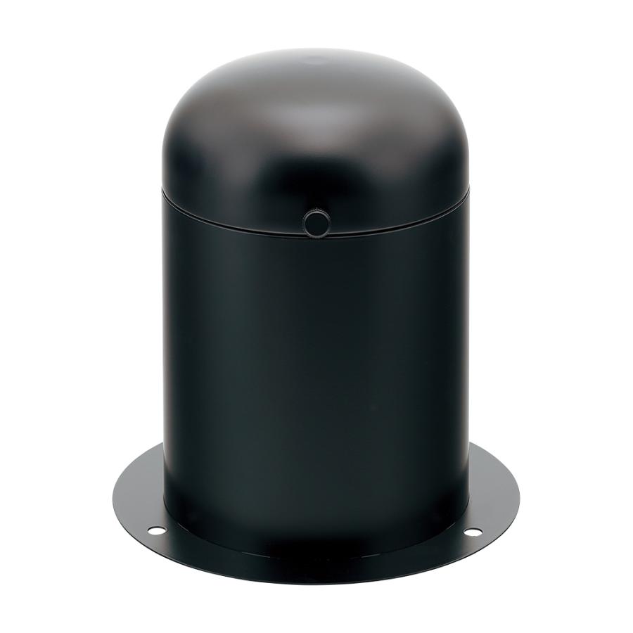 626-138-D　カクダイ　立型散水栓ボックス（ブラック）