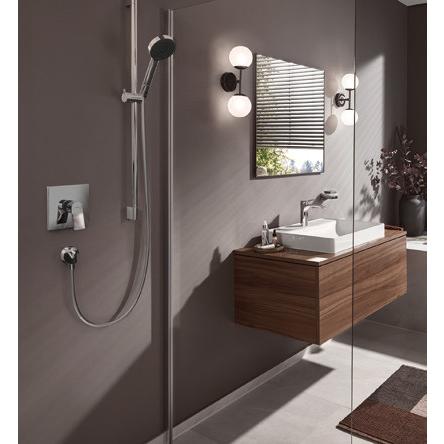 75615000 ハンスグローエ Hansgrohe ヴィヴニス 埋込式シングルレバー混合水栓 1アウトレット（化粧部）（クロム） : アクア ...
