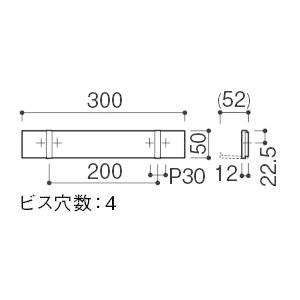 AC-821-BC KAWAJUN ブラインドフック 2連タイプ（シルバー