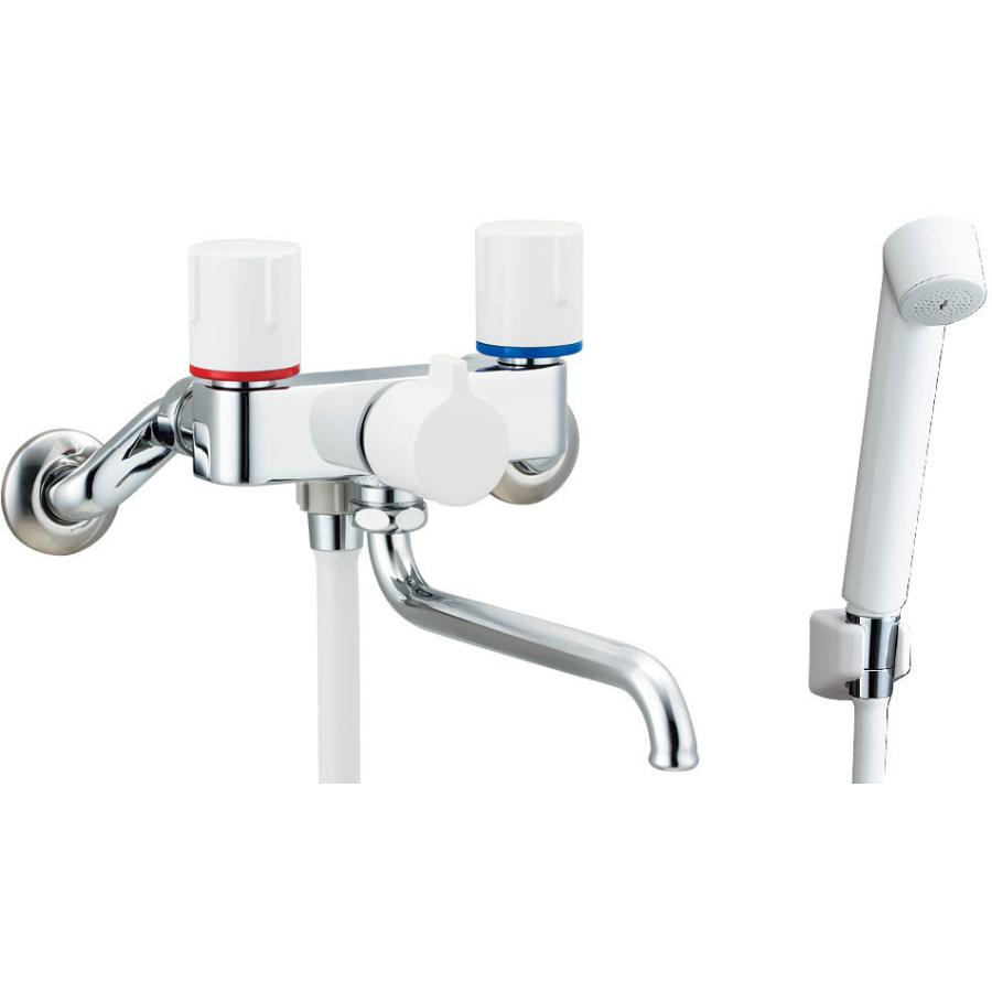 LIXIL(リクシル) INAX 水栓金具 壁付2ハンドル BF-WL115H 楽天市場】LIXIL・INAX 洗濯機用水栓金具 緊急止水弁付2ハンドル