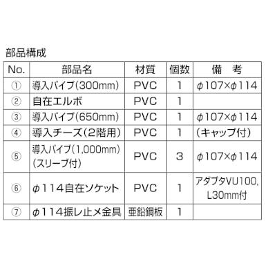 abc18さん専用　2口 インターライン直付け嵌合カラリエ(アルミ片流れルーバー) | ABC商会