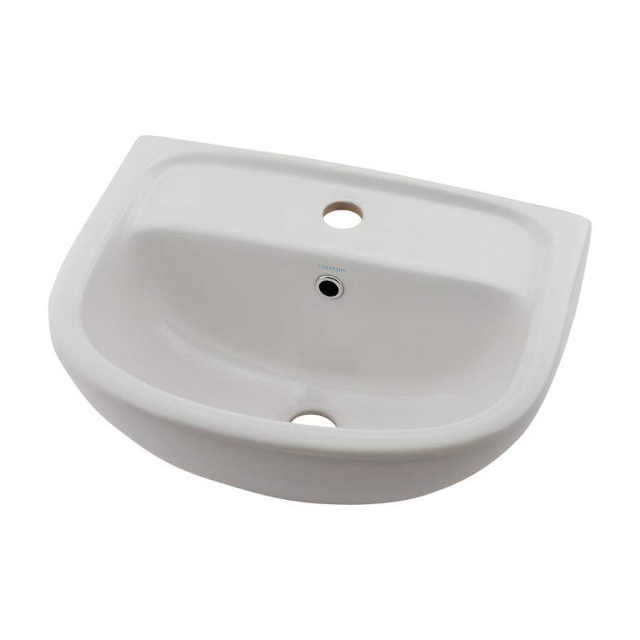 カクダイ（KAKUDAI） CL-WB1015W 壁掛手洗器 Claytan（クレイタン