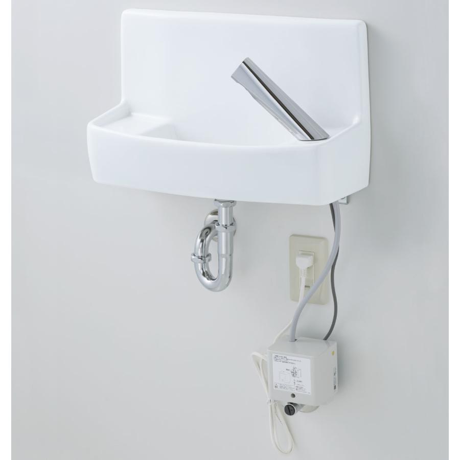 L-A74TA2C L-A74TA2A L-A74TA2D L-A74TA2B LIXIL INAX 壁付手洗器（自動水栓・100V）水石けん入れ付タイプの画像