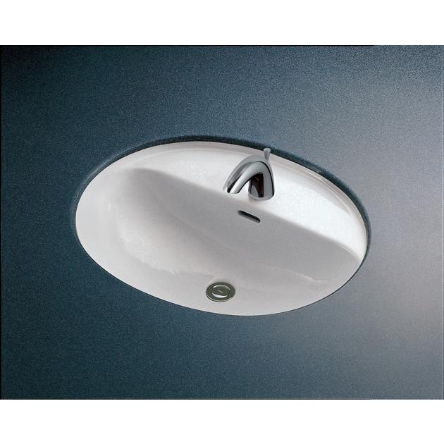 TOTO L582CS + TLG04302JA TOTO カウンター式楕円形洗面器セット