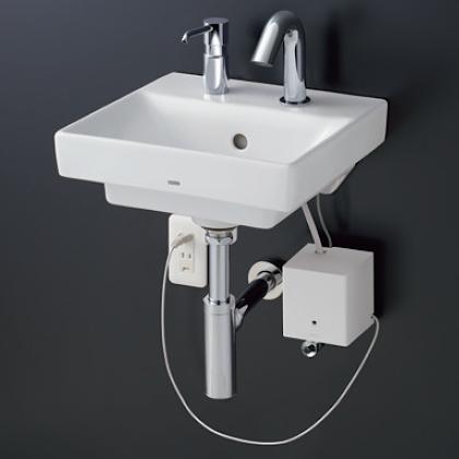 TOTO LSH721BAPMWR TOTO ベッセル式洗面器セット 自動水栓一体形小型