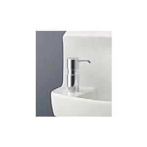 LSL870APFRMR TOTO 壁掛バック付手洗器 ハンドル式水栓 壁給水・壁排水（Pトラップ） 水石けん入れ・トラップカバー付の画像