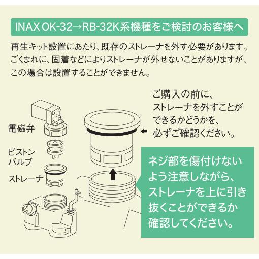 RB-32KAD　バイタル　壁埋め込み型小便器センサ再生キット REBORNα（リボーンアルファ）　INAX OK-32（後期型）適合品　乾電池式_3