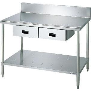 S-HWT180D0W　LIXIL　サンウェーブ　業務用調理作業台（引出し付）　間口1800　奥行900　S-HWT型（納期3週間〜）