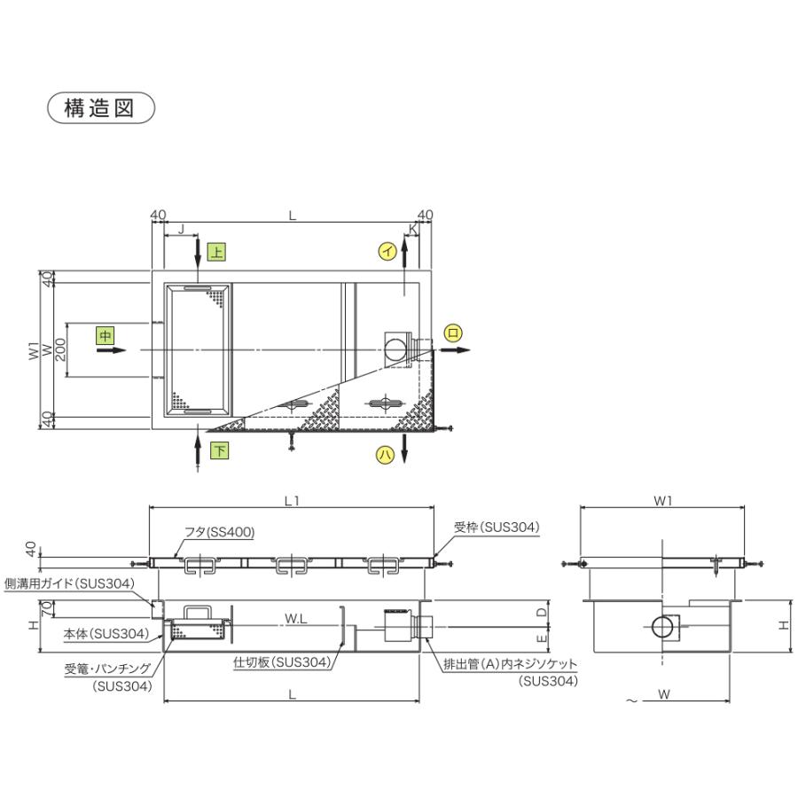 SE-160SA-ZIII 鋼板製錆止め塗装蓋付 下田エコテック SE式 SE-160SA-ZIII 鋼板製錆止め塗装蓋付 下田エコテック SE式