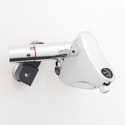 SM3-H　ミナミサワ　自動水栓　Sui Sui MIX（混合栓用）　壁付サーモスタット混合水栓