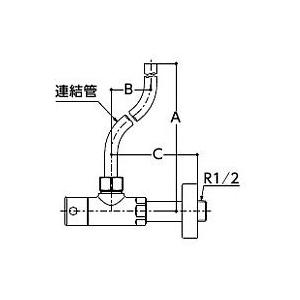 TOTO TLC4A TOTO アングル形止水栓（コンテンポラリタイプ） : アクア