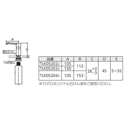 TOTO TLK05203J TOTO 水石けん入れ アンダーカウンター TOTO TLK05203J TOTO 水石けん入れ アンダーカウンター