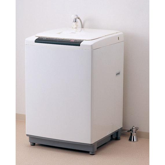 TOTO 緊急止水弁付洗濯機用水栓「ピタットくん」 床給水タイプ（全自動 