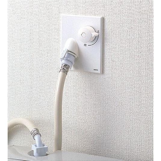 TOTO TWAS10AP1A TOTO 緊急止水弁付 洗濯機用水栓 ピタットくん 洗濯機