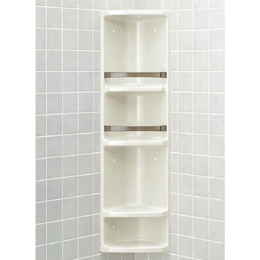 LIXIL（リクシル） YR-312 LIXIL INAX 浴室収納棚（隅付） : アクア