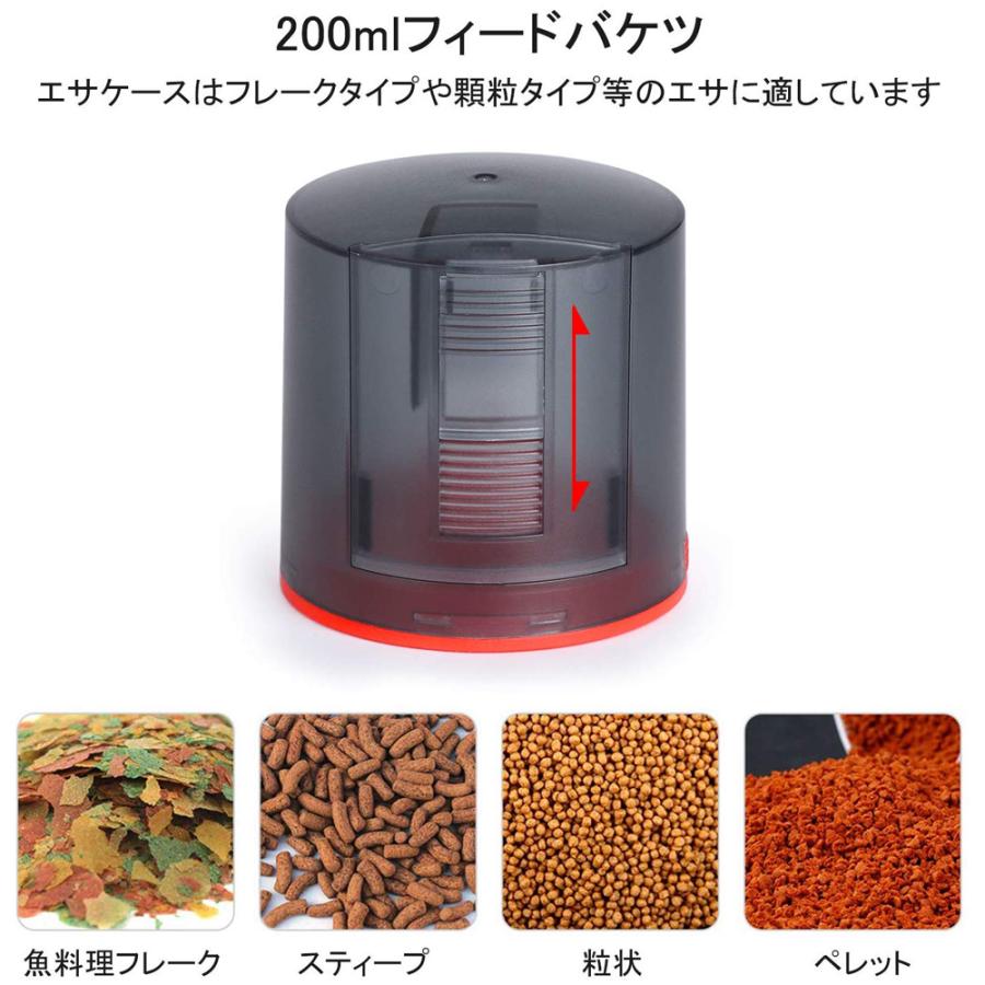 送料無料 自動給餌器 自動餌やり機 餌やり器 タイムフィーダー オートフィーダー フードタイマー 多回転数 送料込 多段階