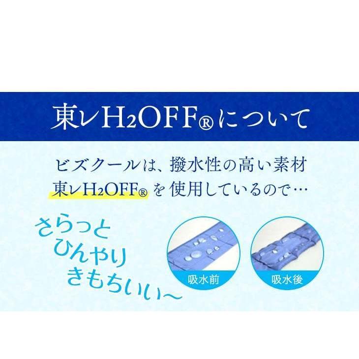 ネッククーラー 熱中症対策グッズ ビズクールM (1セット入) 新タイプ