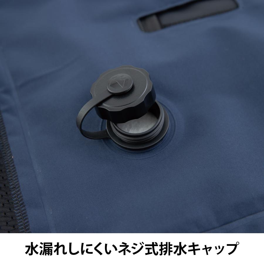 AQUA TEC クールベスト L 黒 5L ビッグボーン 水冷ベスト 作業着 AQUA TEC アクアウォーター