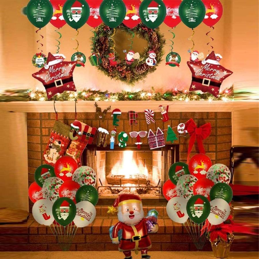 クリスマス 飾りセット バルーン 風船 クリスマスパーティー サンタクロース 部屋 飾りつけ 装飾 デコレーション サンタクロースさん 雪たるまさん 豪華セット Rcy168 アクアテック 通販 Yahoo ショッピング