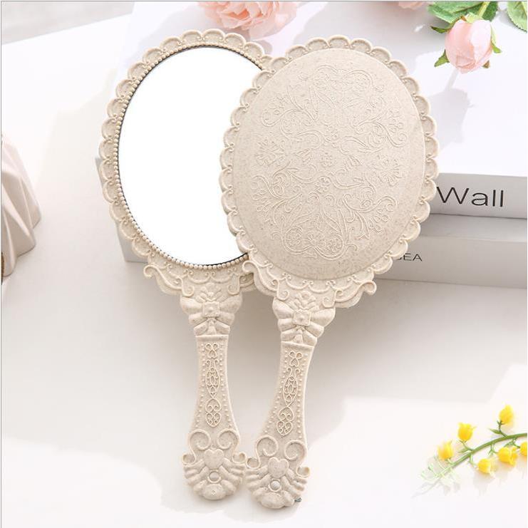 ハンドミラー 手鏡 携帯ミラー 手持ちミラー 化粧鏡 古風 お姫様 高級感 おしゃれ Rcy430 アクアテック 通販 Yahoo ショッピング
